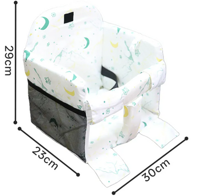 Cojín desmontable para el asiento del carrito de compras para bebés