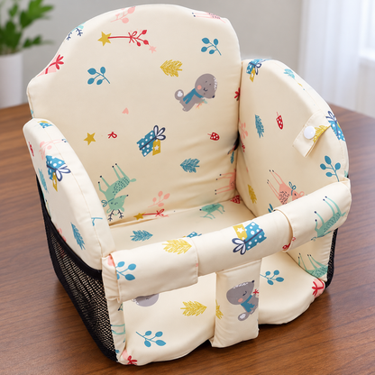 Cojín desmontable para el asiento del carrito de compras para bebés